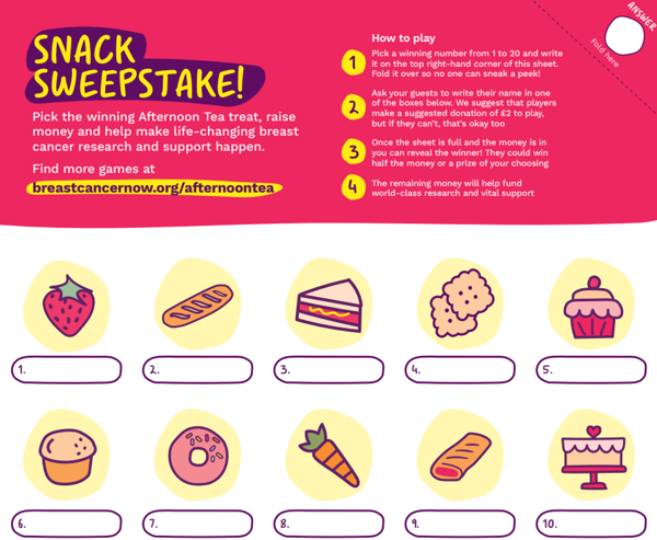 Snack Sweepstake Image